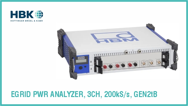 EGRID PWR ANALYZER, 3CH, 200kS/s, GEN2tB